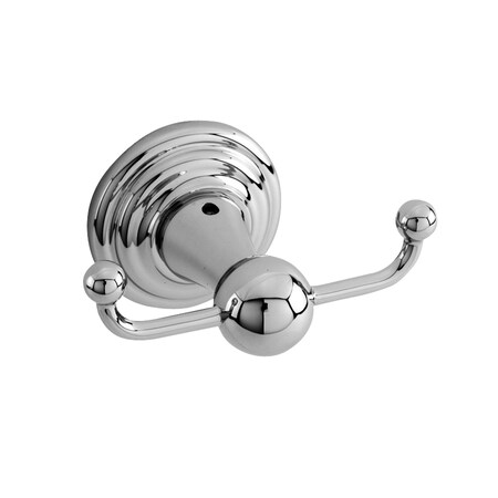 Newport Brass Double Robe Hook in Polished Nickel 75-13/15